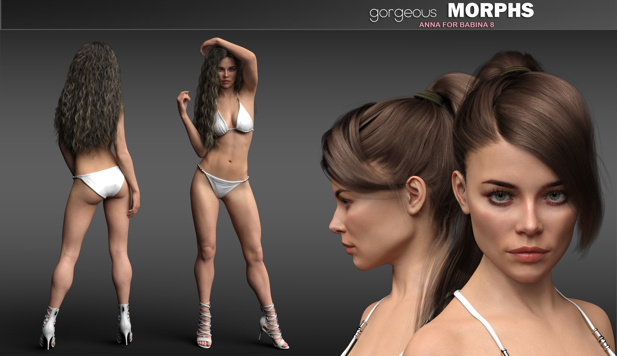 Gorgeous Morphs for Babina 8 Gorgeous Morphs for Babina 8 by: P3Design, 3D Models by Daz 3D