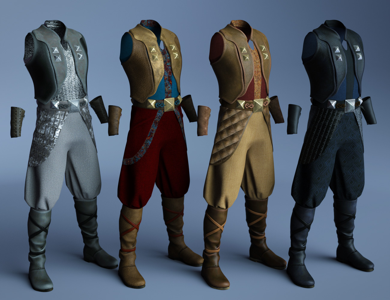 dForce Desert Raider Outfit Textures by: Anna Benjamin, 3D Models by Daz 3D