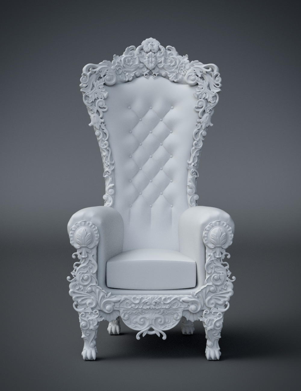 Royal Throne by: Hypertaf, 3D Models by Daz 3D