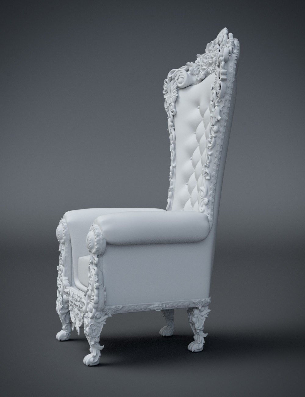 Royal Throne by: Hypertaf, 3D Models by Daz 3D