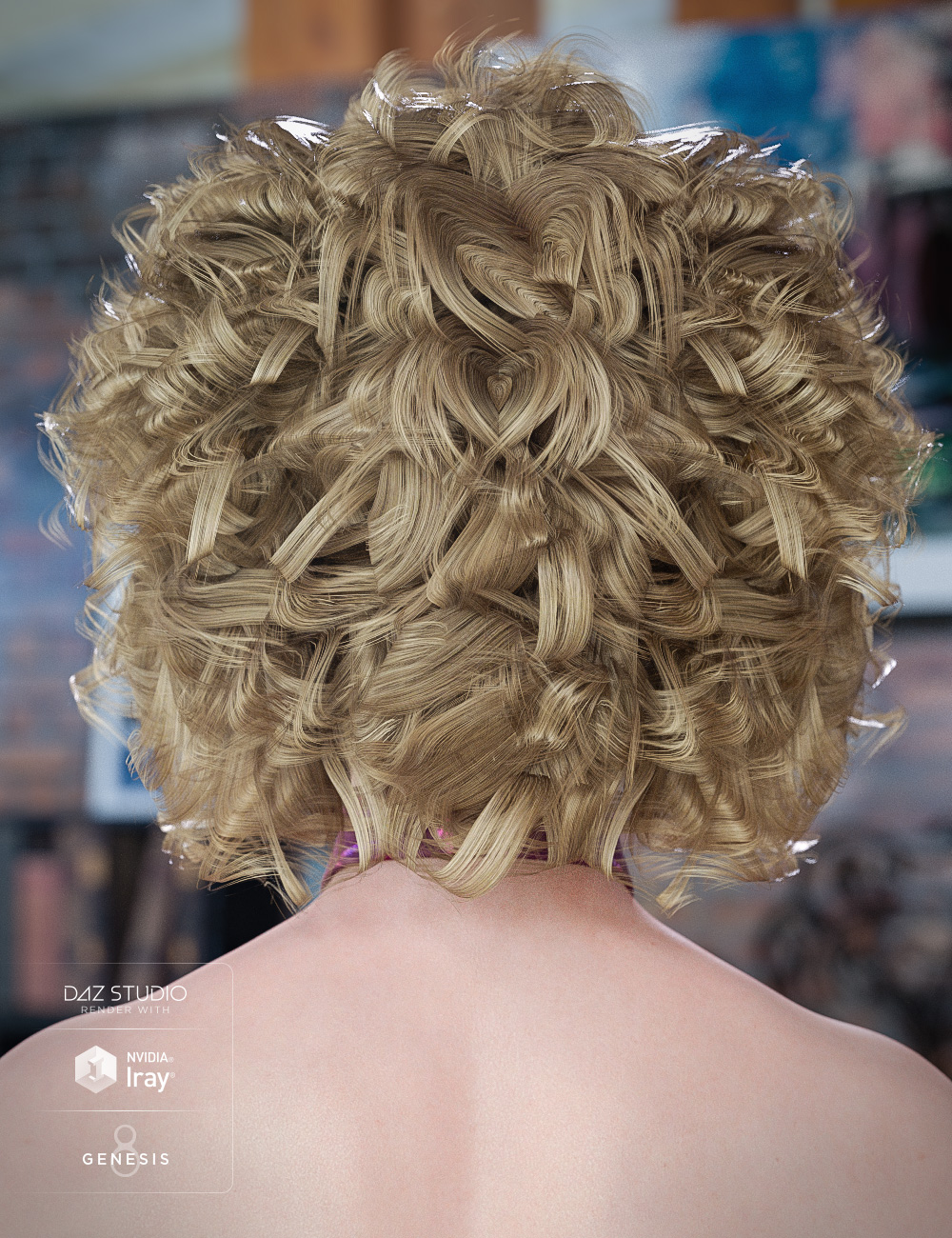 Colors for BeDazzle Hair by: goldtassel, 3D Models by Daz 3D