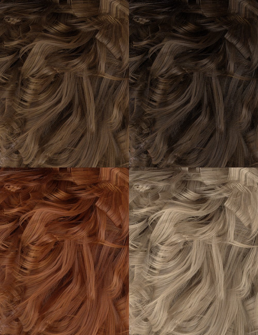 Colors for BeDazzle Hair by: goldtassel, 3D Models by Daz 3D