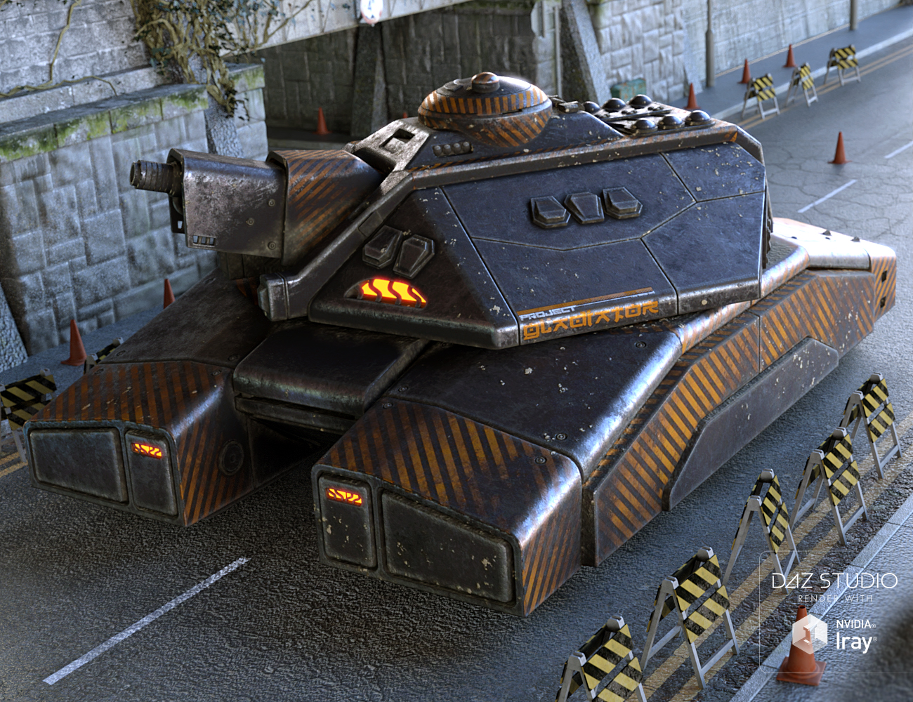 Valiant Tank: Wrath Valiant Tank: Wrath by: Moonscape GraphicsSade, 3D Models by Daz 3D