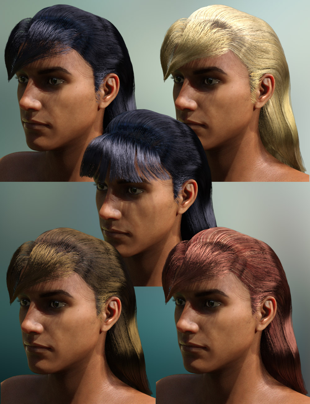 Ali Baba dForce Clothing and Hair for Genesis 8 Male(s) by: MABWillDupre, 3D Models by Daz 3D