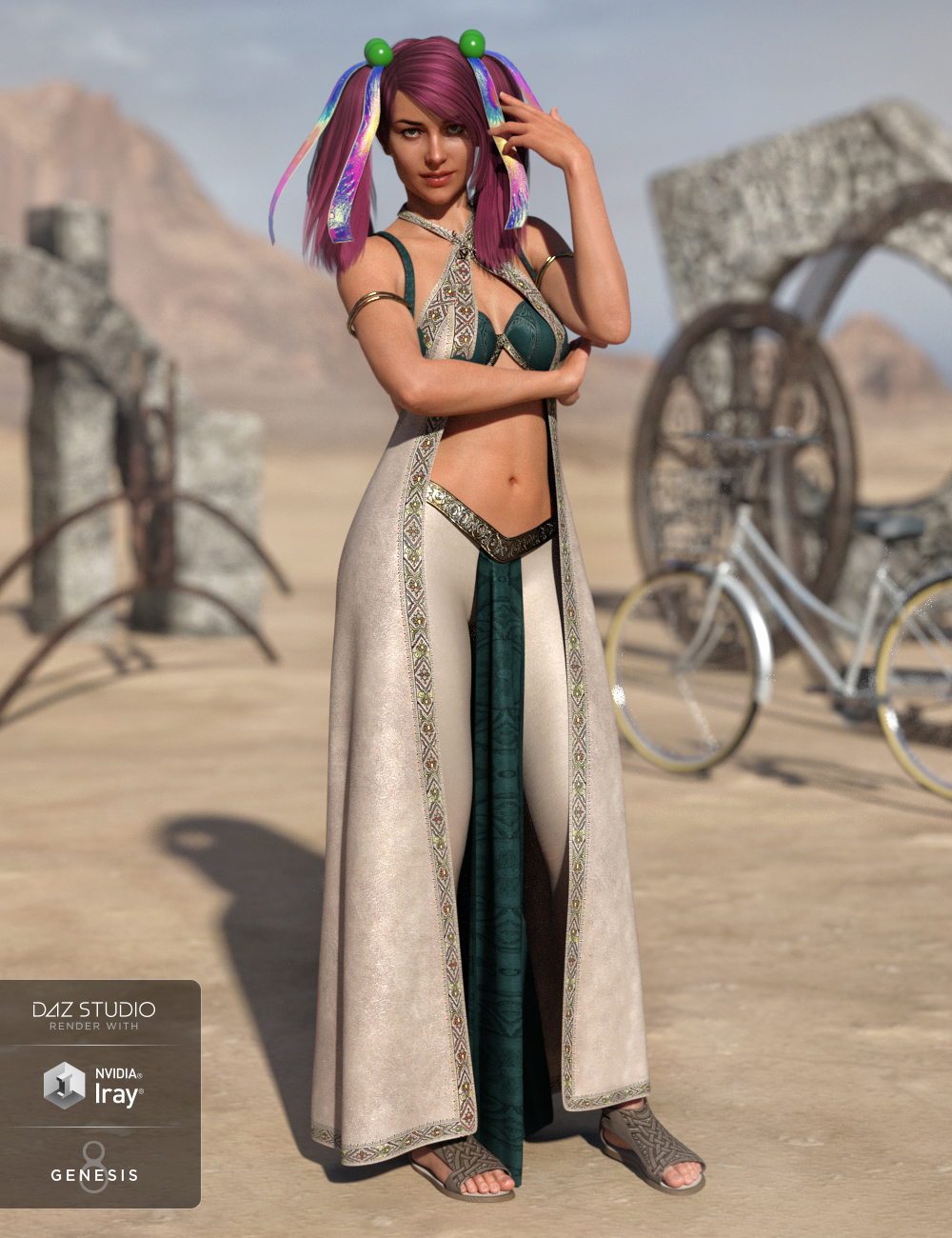 dForce Khamsin Outfit Textures dForce Khamsin Outfit Textures by: Shox-Design, 3D Models by Daz 3D