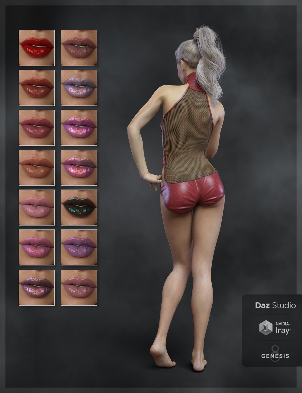 Raley for Babina 8 by: SR3, 3D Models by Daz 3D