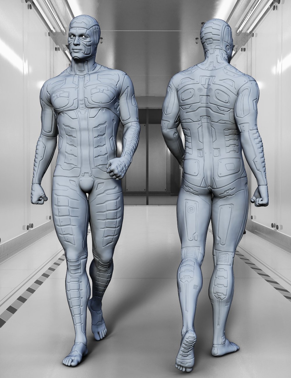 Mechtropolus for Genesis 8 Male(s) by: midnight_stories, 3D Models by Daz 3D