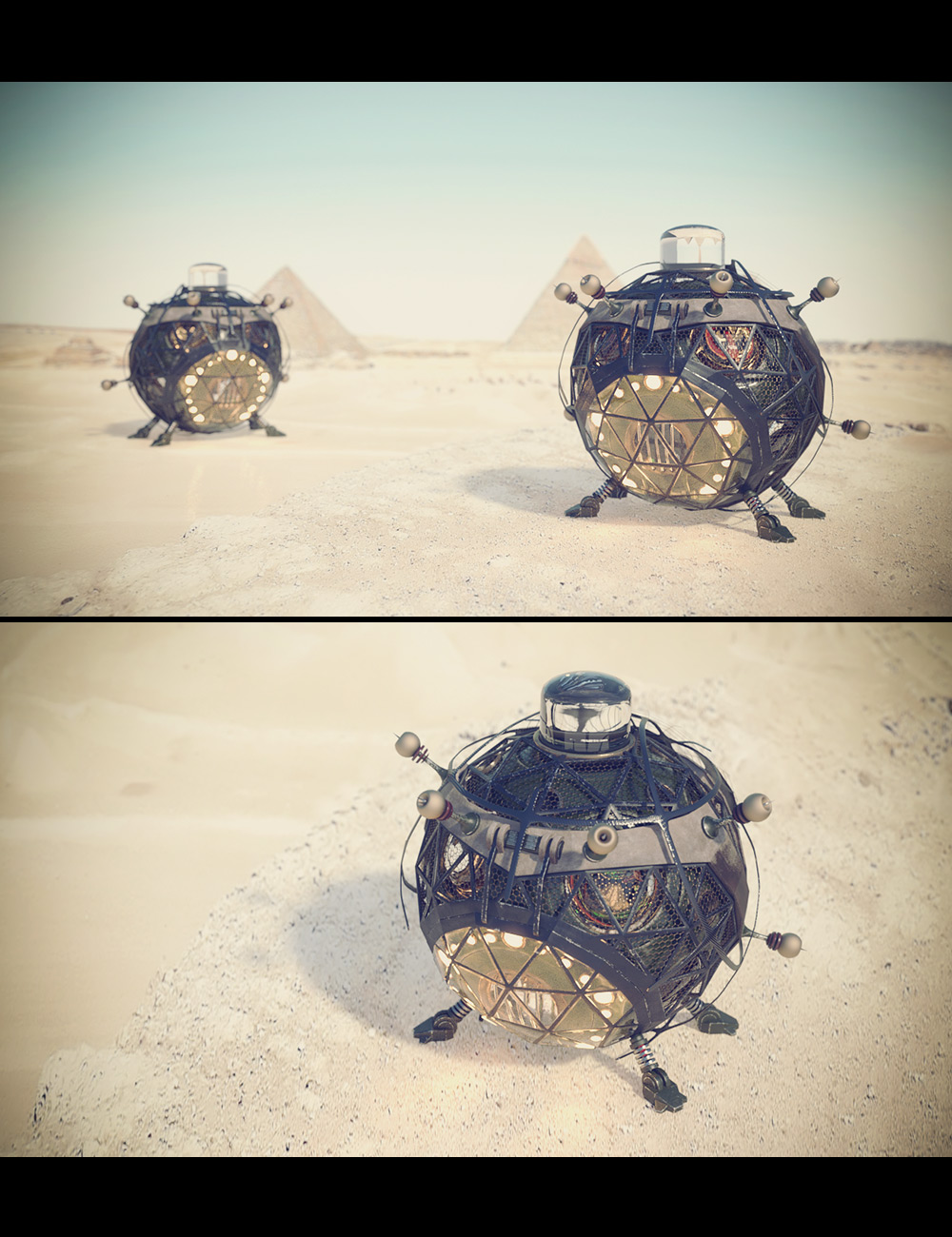 3D Photo Scenes - Desert Heat by: Dreamlight, 3D Models by Daz 3D