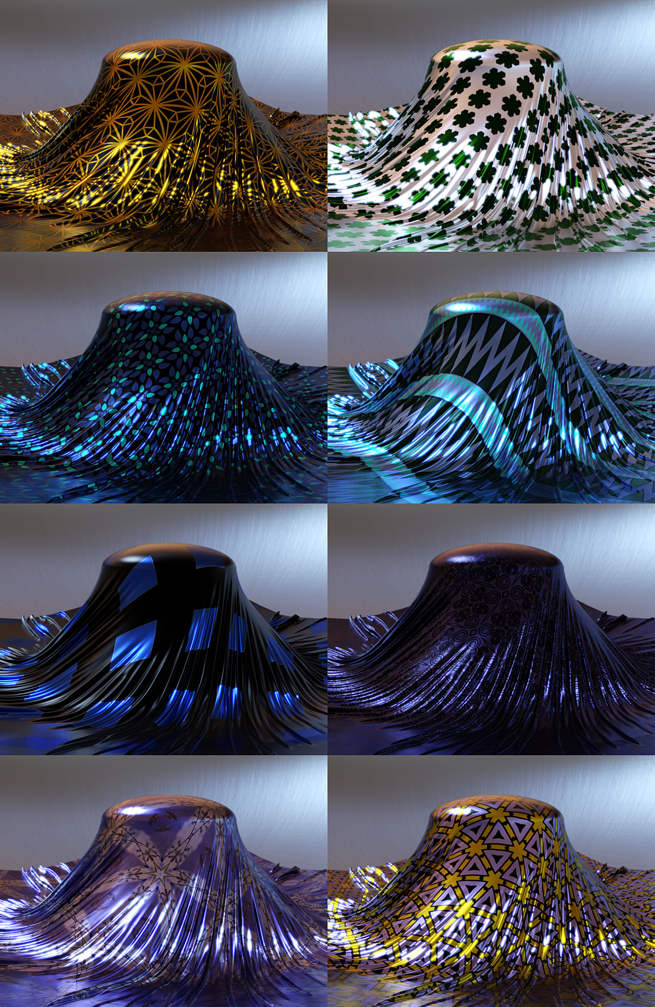 More Patterns Iray Shaders by: JGreenlees, 3D Models by Daz 3D