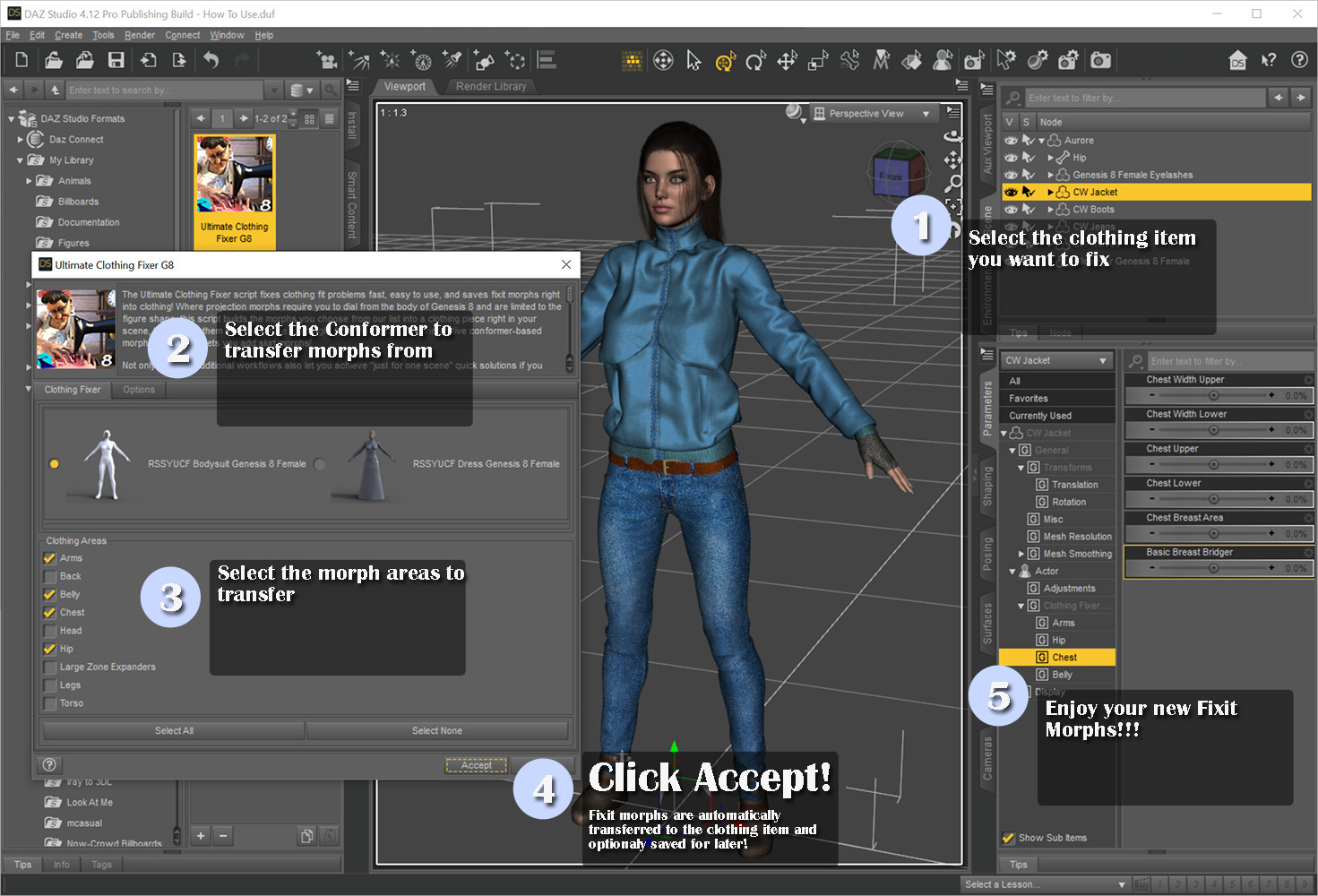 RSSY Ultimate Clothing Fixer RSSY Ultimate Clothing Fixer by: SickleyieldRiverSoft Art, 3D Models by Daz 3D