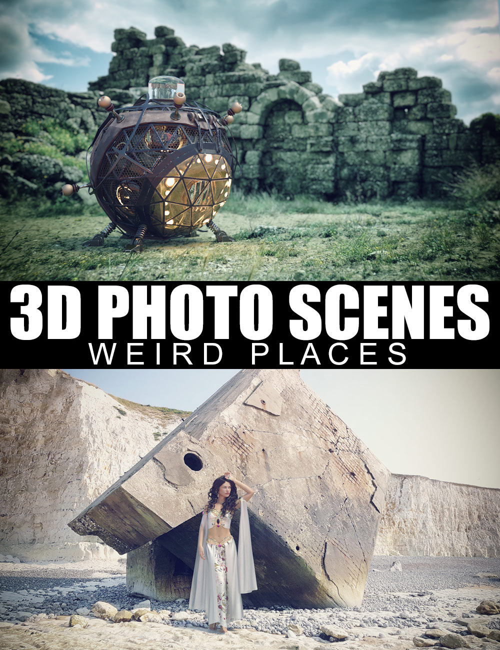 3D Photo Scenes - Weird Places by: Dreamlight, 3D Models by Daz 3D