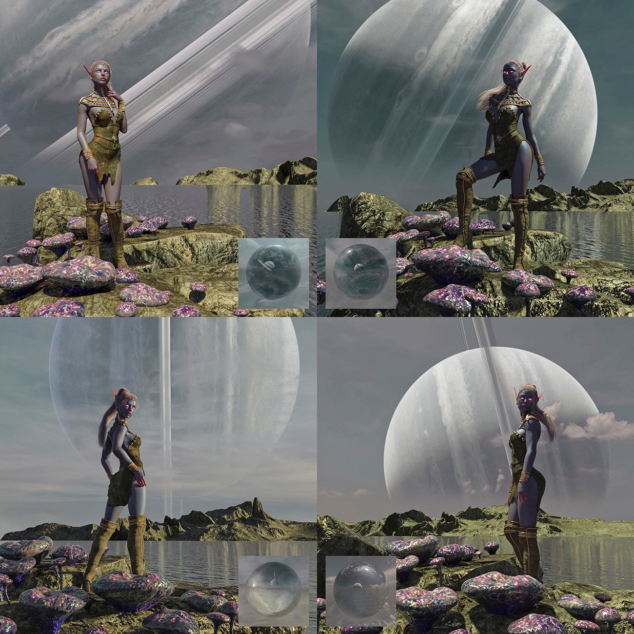 Orestes Iray HDRI Skydomes - Oblivion by: Orestes Graphics, 3D Models by Daz 3D