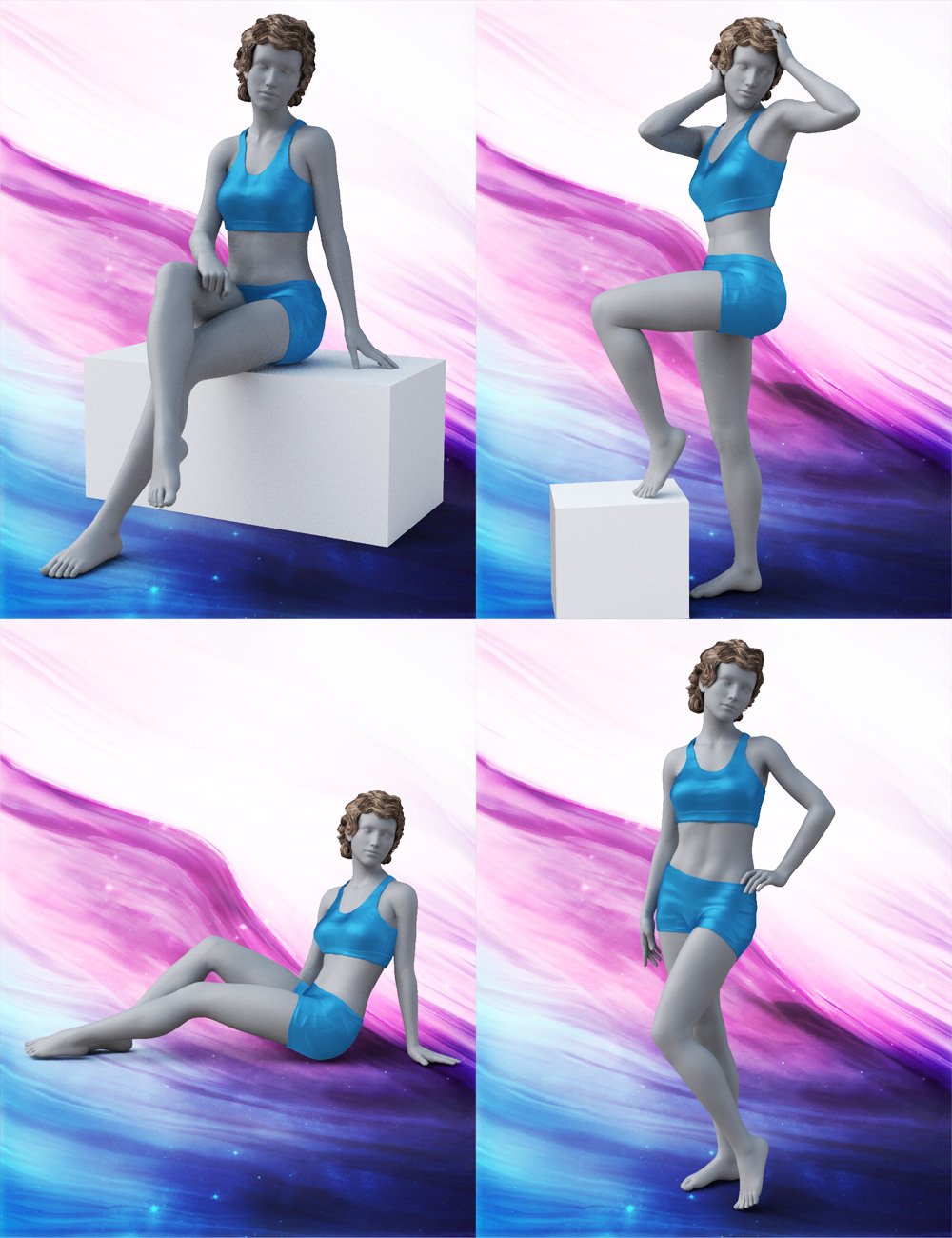 Fashion Poses for Genesis 3 and 8 Female(s) Fashion Poses for Genesis 3 and 8 Female(s) by: Muscleman, 3D Models by Daz 3D