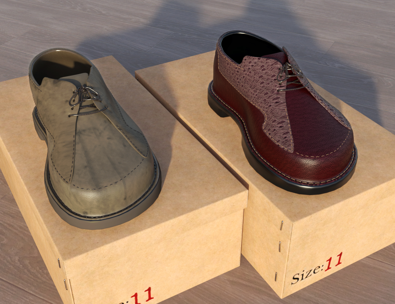 Everyday Shoes and Socks for Genesis 8 Male(s) by: Titan XiVirtual_World, 3D Models by Daz 3D