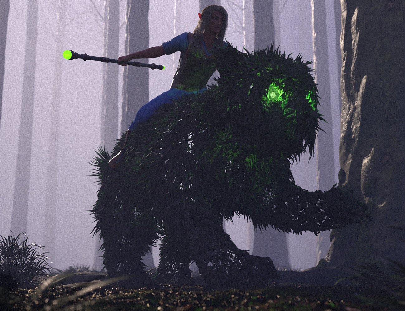 dForce Thicket for Daz Dog 8 dForce Thicket for Daz Dog 8 by: Oso3D, 3D Models by Daz 3D