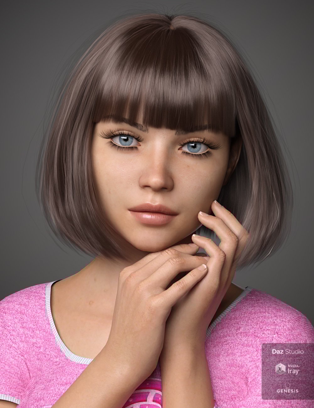 Matilda Hair For Genesis 8 Female(s)