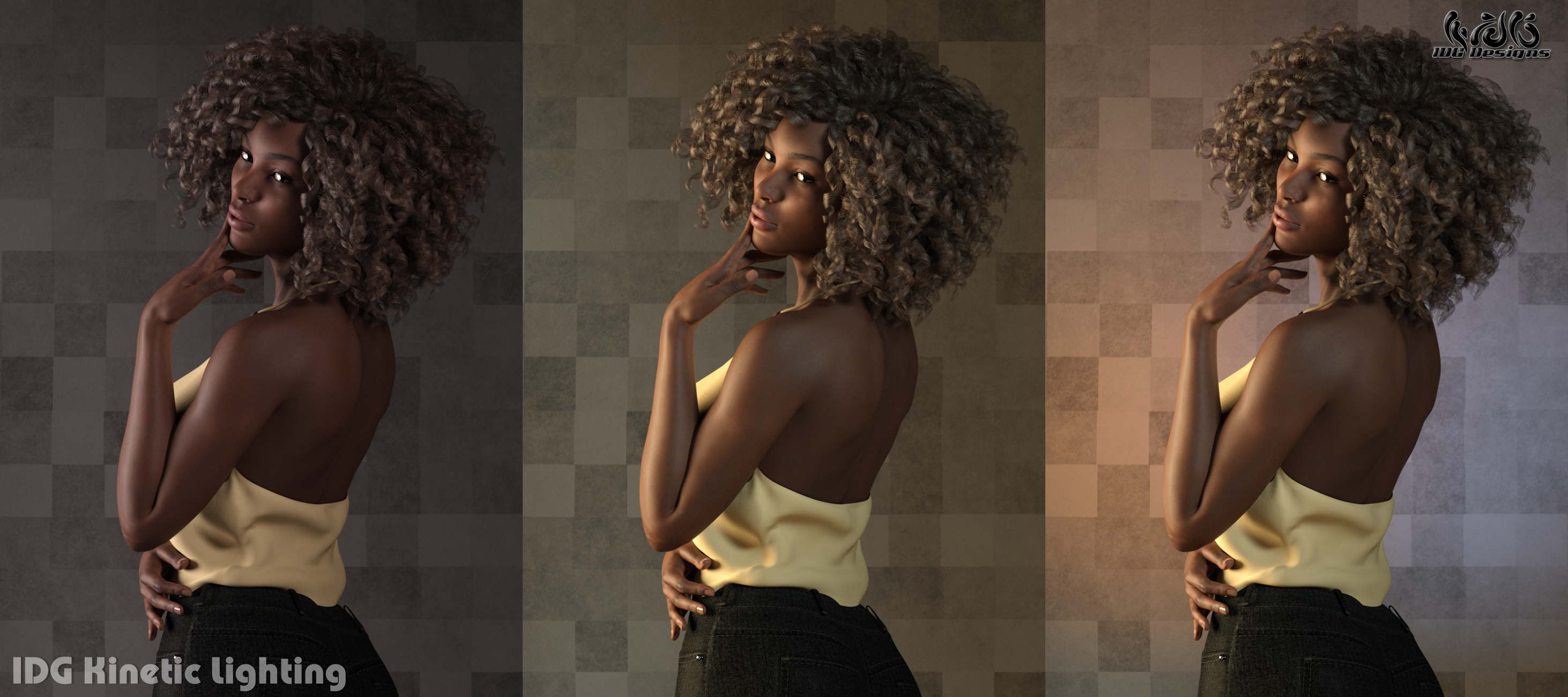 IDG Kinetic Lighting IDG Kinetic Lighting by: IDG DesignsDestinysGardenInaneGlory, 3D Models by Daz 3D