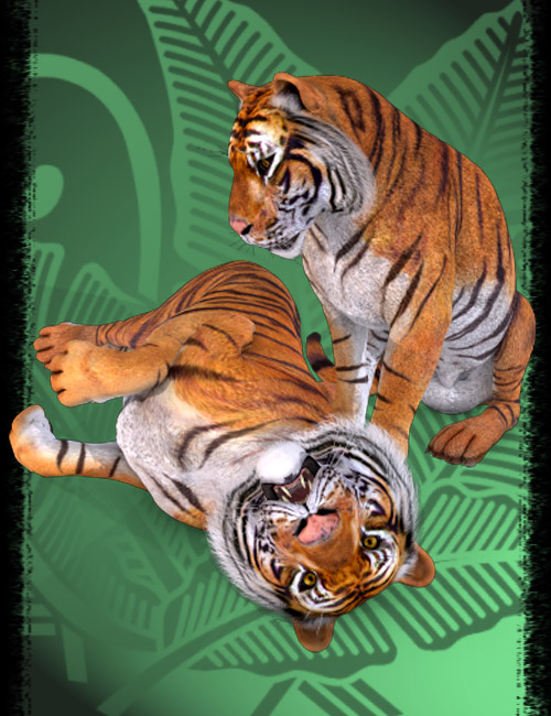 Tigers Eye - Poses for the MilBigCat by: Lyrra Madril, 3D Models by Daz 3D