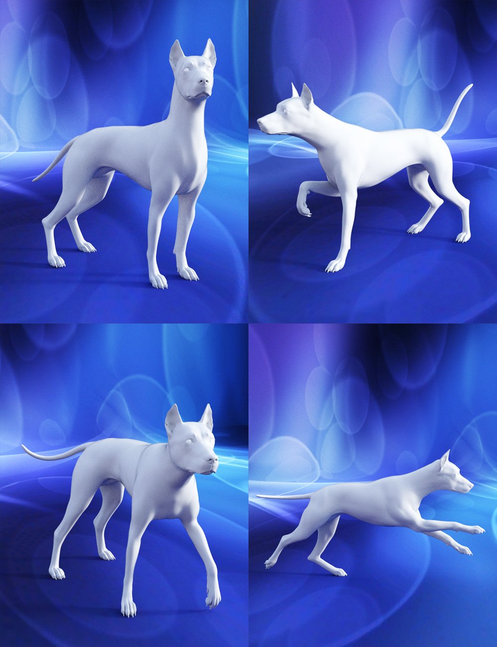 Great Dog Poses for Daz Dog 8 Great Dog Poses for Daz Dog 8 by: Muscleman, 3D Models by Daz 3D
