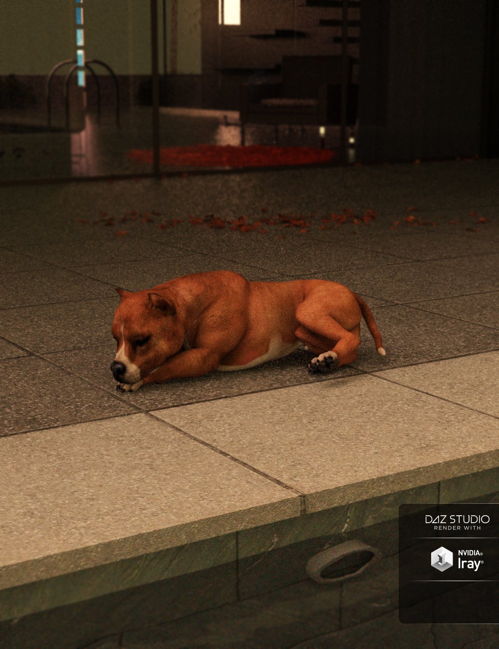Great Dog Poses for Daz Dog 8 by: Muscleman, 3D Models by Daz 3D
