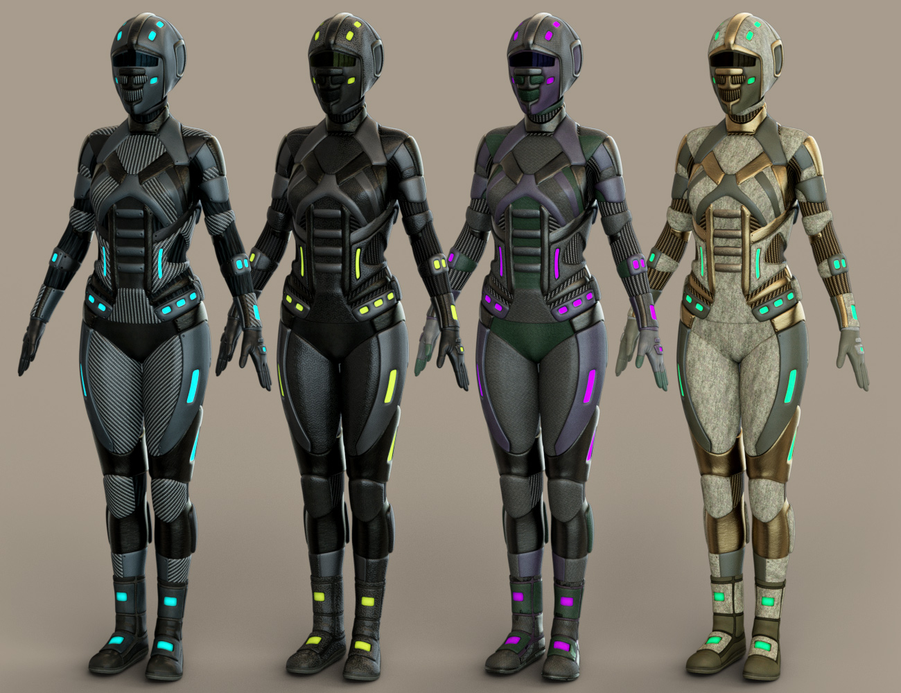SciFi Angel Racer Textures by: Arien, 3D Models by Daz 3D