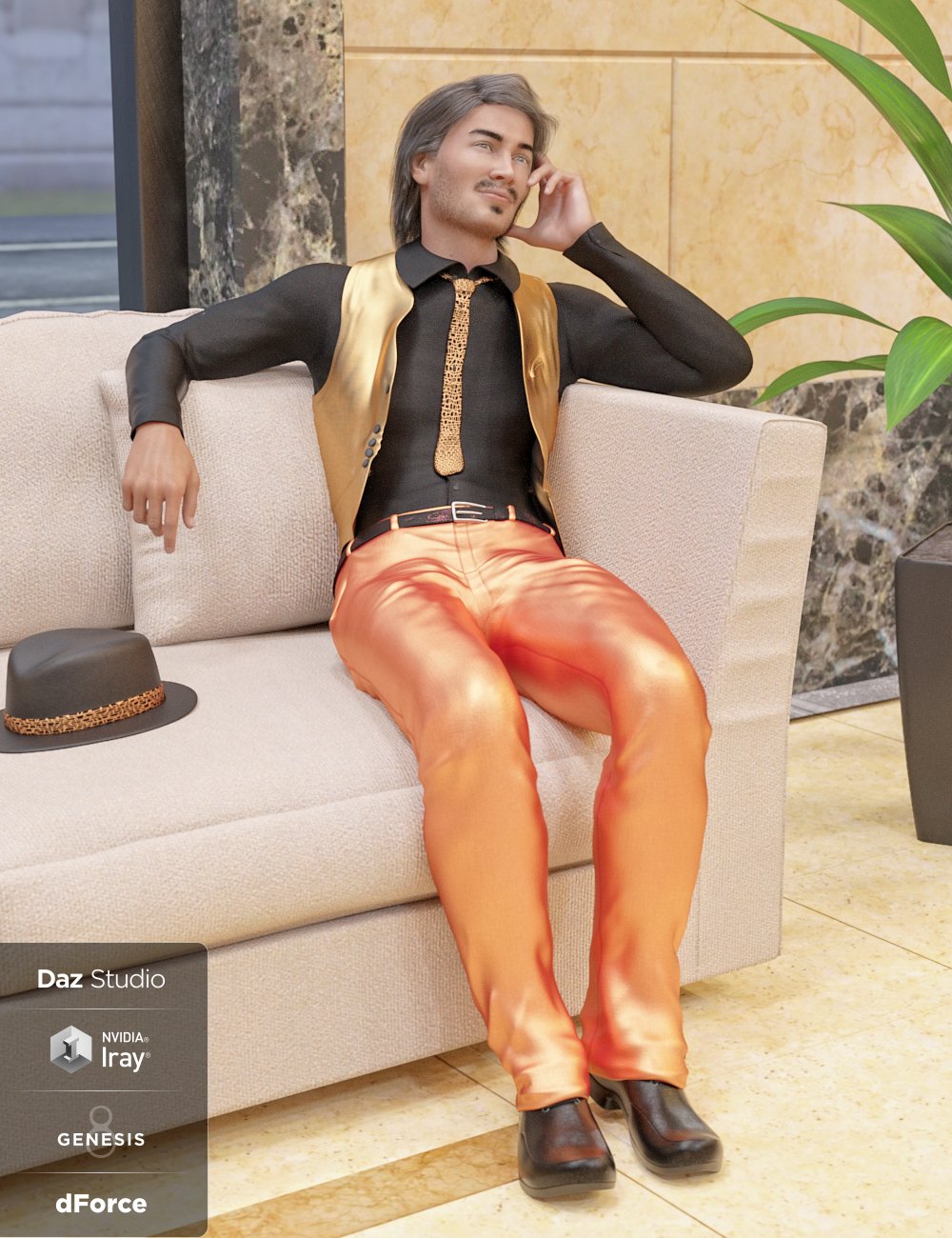 The Chairman HD Outfit Textures The Chairman HD Outfit Textures by: DestinysGarden, 3D Models by Daz 3D