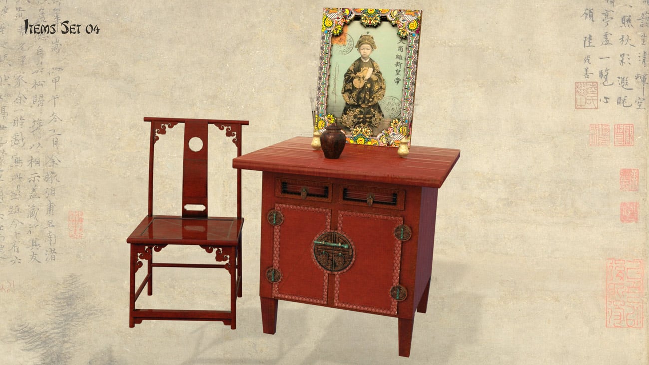 China Houses China Houses by: Ansiko, 3D Models by Daz 3D