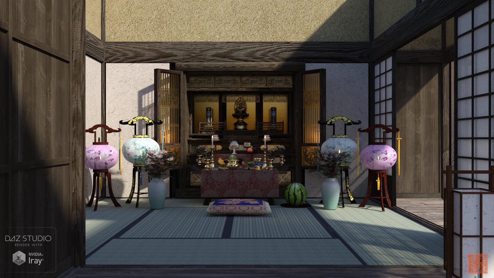 Obon - Matsuri Of Ancestors Obon - Matsuri Of Ancestors by: sugatak, 3D Models by Daz 3D