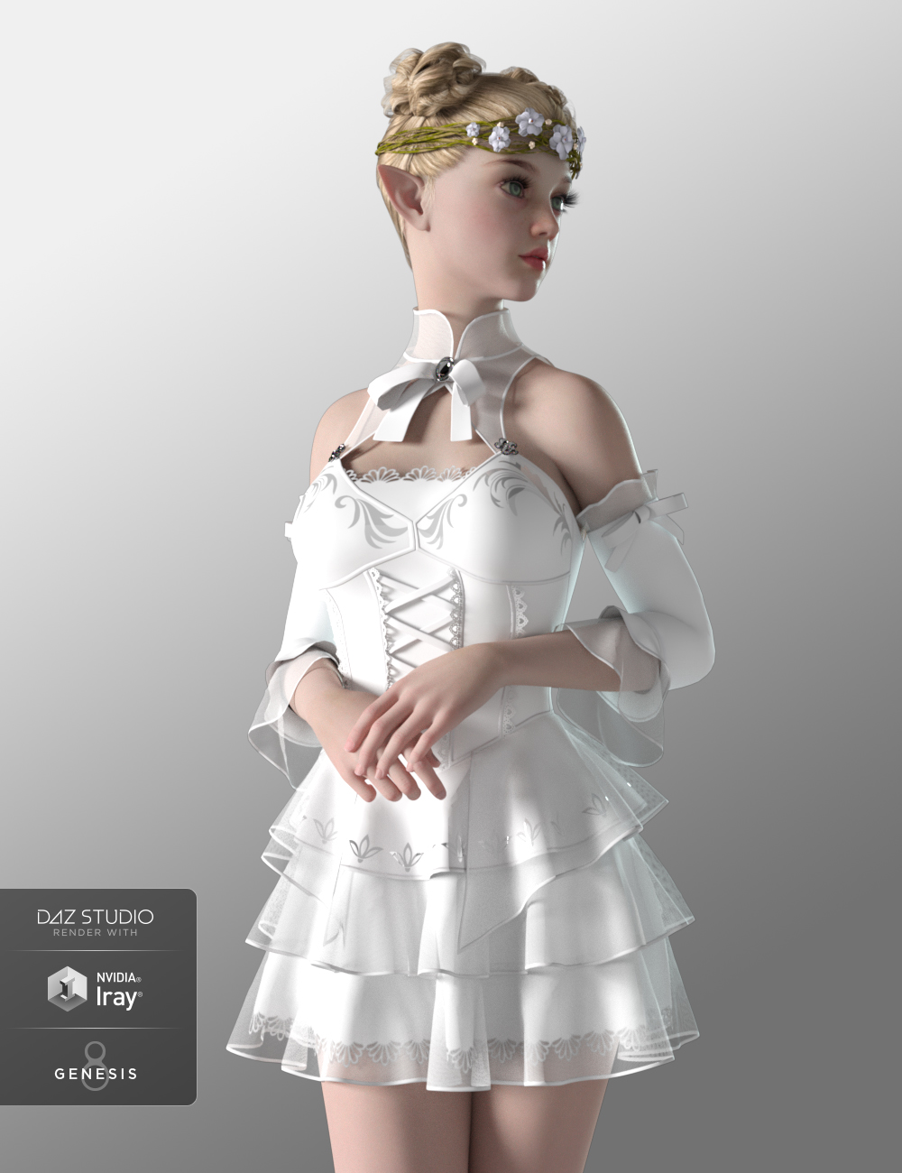 dForce CB Fantasy Suit for Genesis 8 Female(s) by: Cinnabar, 3D Models by Daz 3D