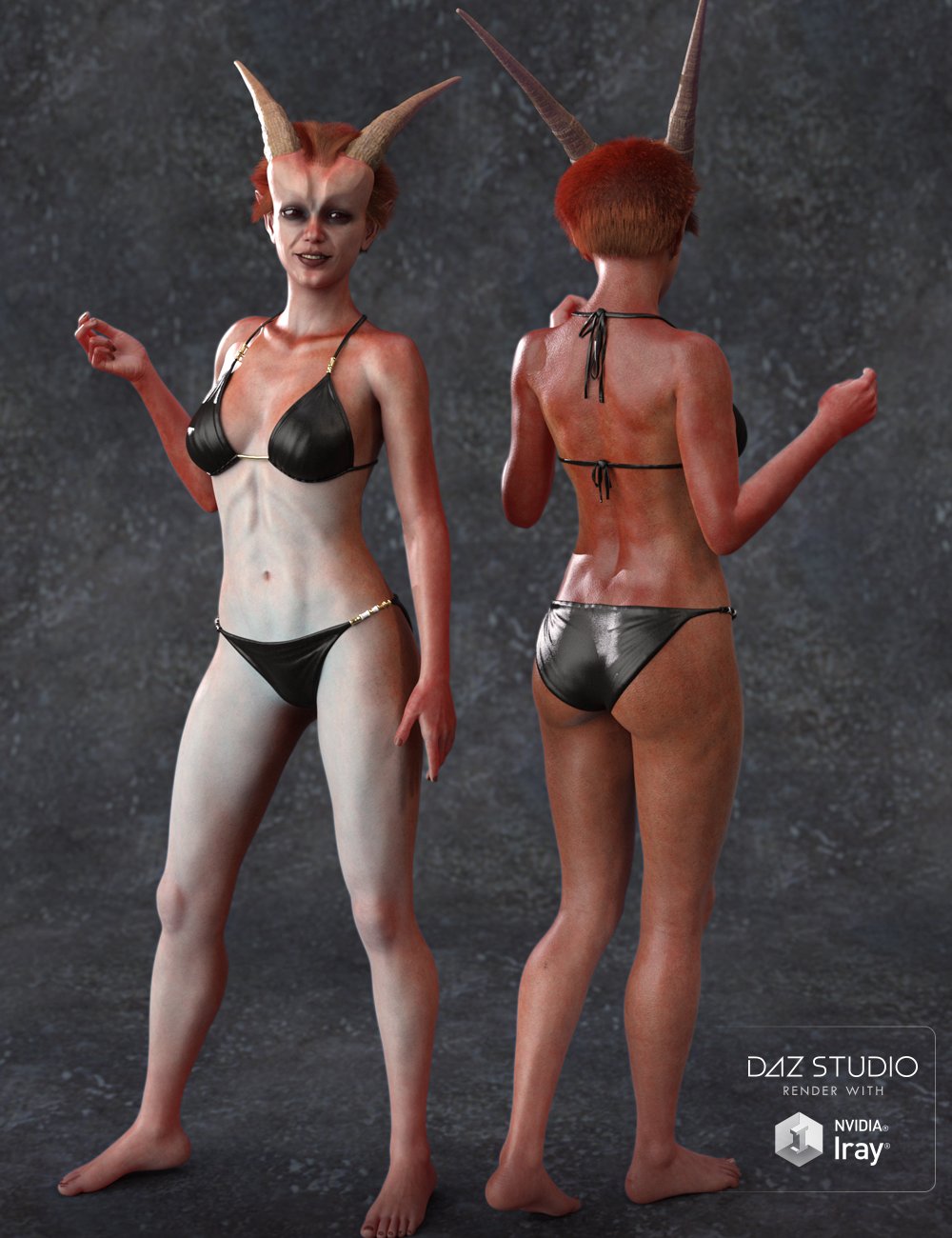 Muelsfell Halfblood Anashia HD for Genesis 8 Female by: E-Arkham, 3D Models by Daz 3D