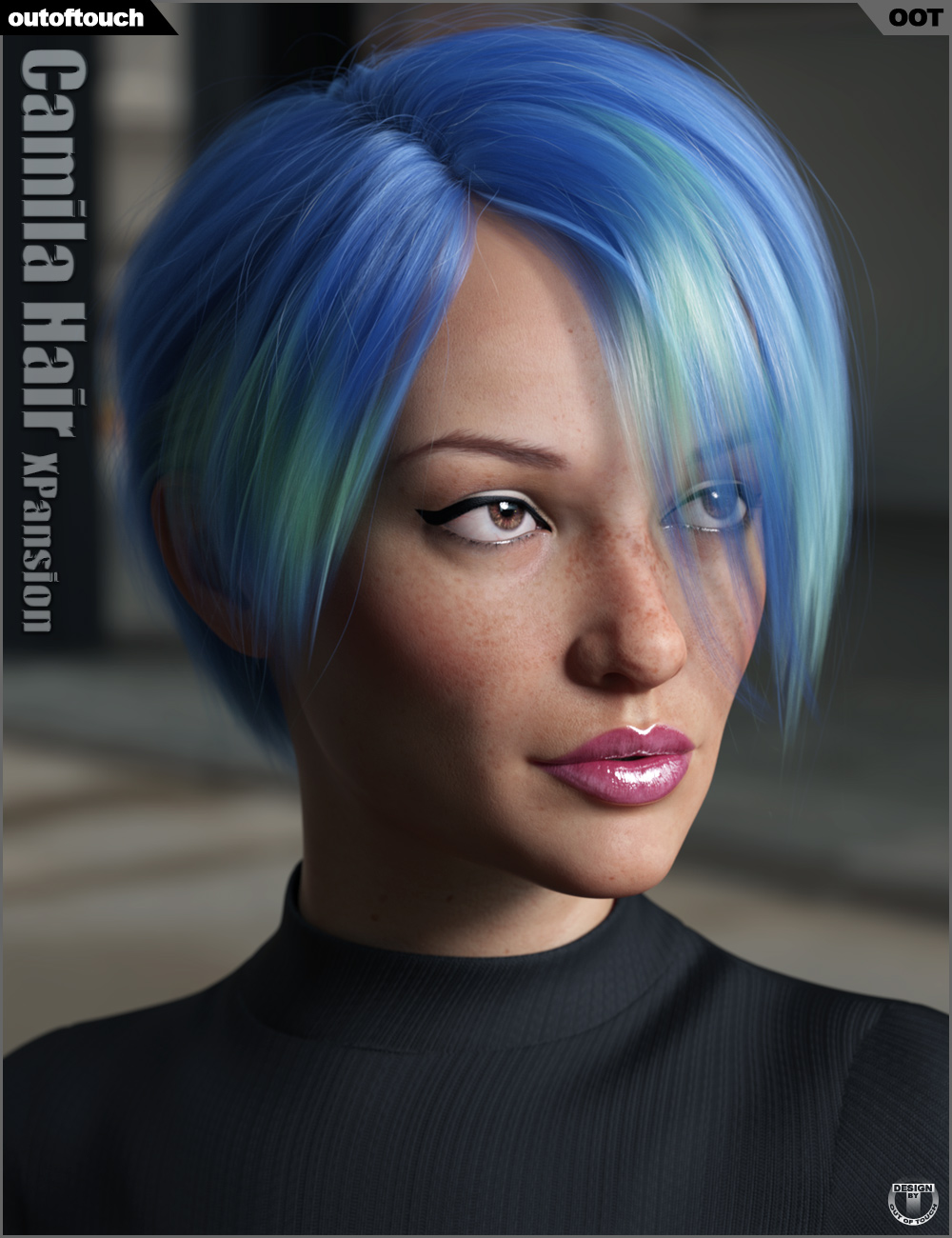 OOT Hairblending 2.0 Texture XPansion for Camila Hair by: outoftouch, 3D Models by Daz 3D