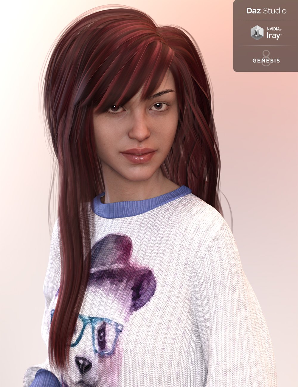 Razor Hair for Genesis 8 Female(s) by: Propschick, 3D Models by Daz 3D