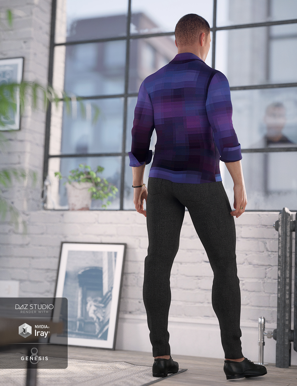 Smart and Suave Outfit for Genesis 8 Male(s) by: Anna BenjaminLyrra Madril, 3D Models by Daz 3D
