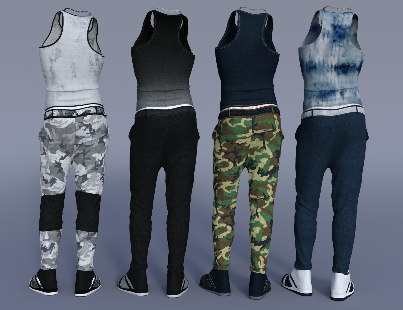 dForce Urban Ace Outfit Textures by: DirtyFairy, 3D Models by Daz 3D