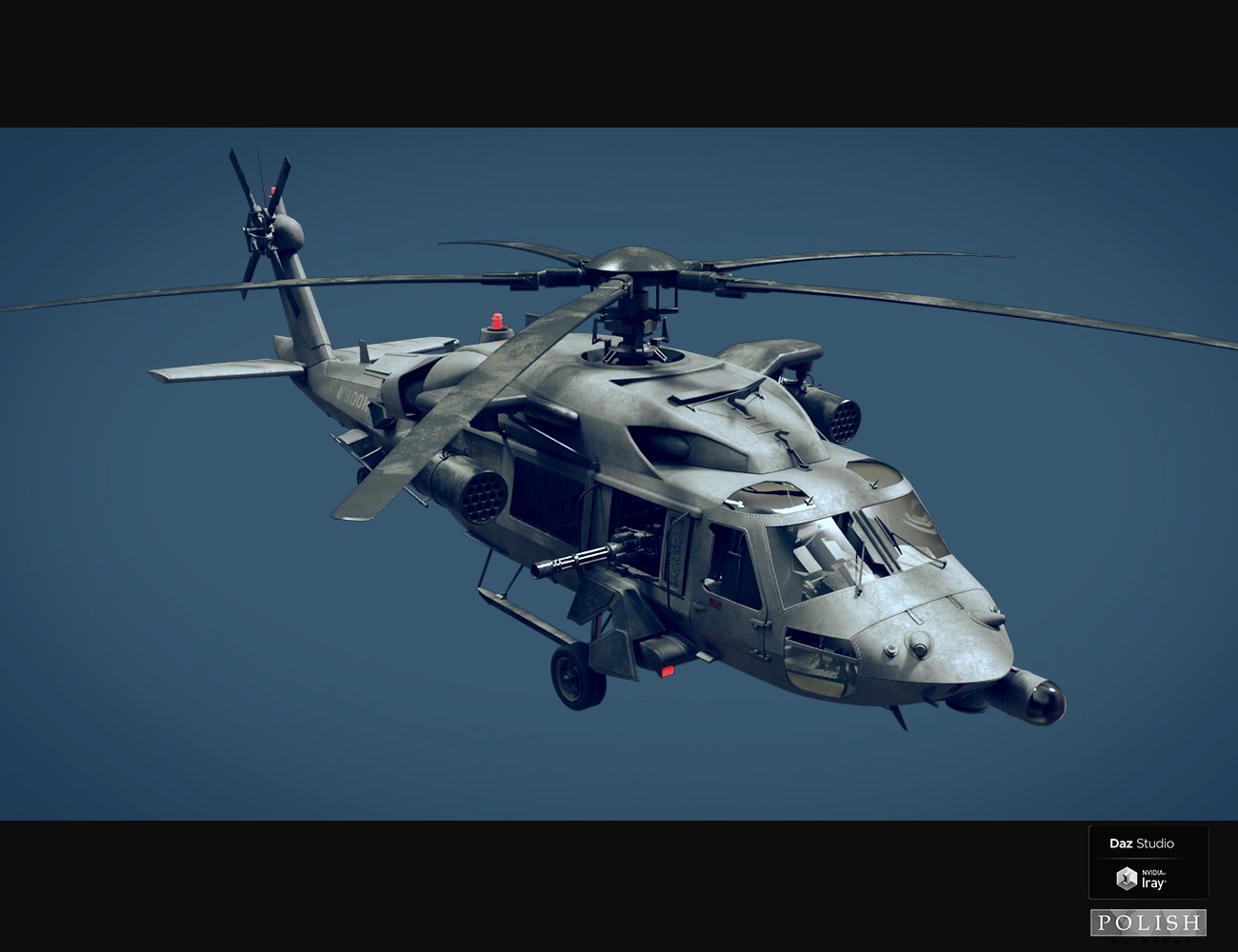 BH Support Helicopter BH Support Helicopter by: Polish, 3D Models by Daz 3D