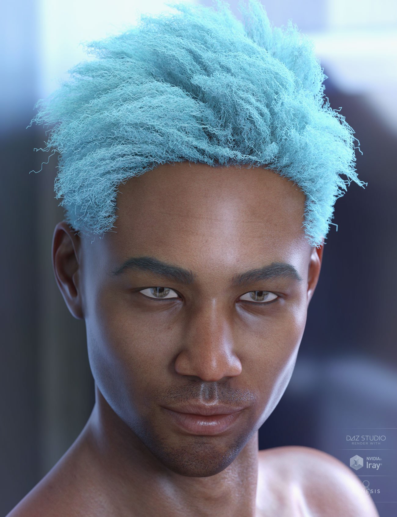 dForce Saul Hair for Genesis 8 dForce Saul Hair for Genesis 8 by: AprilYSH, 3D Models by Daz 3D