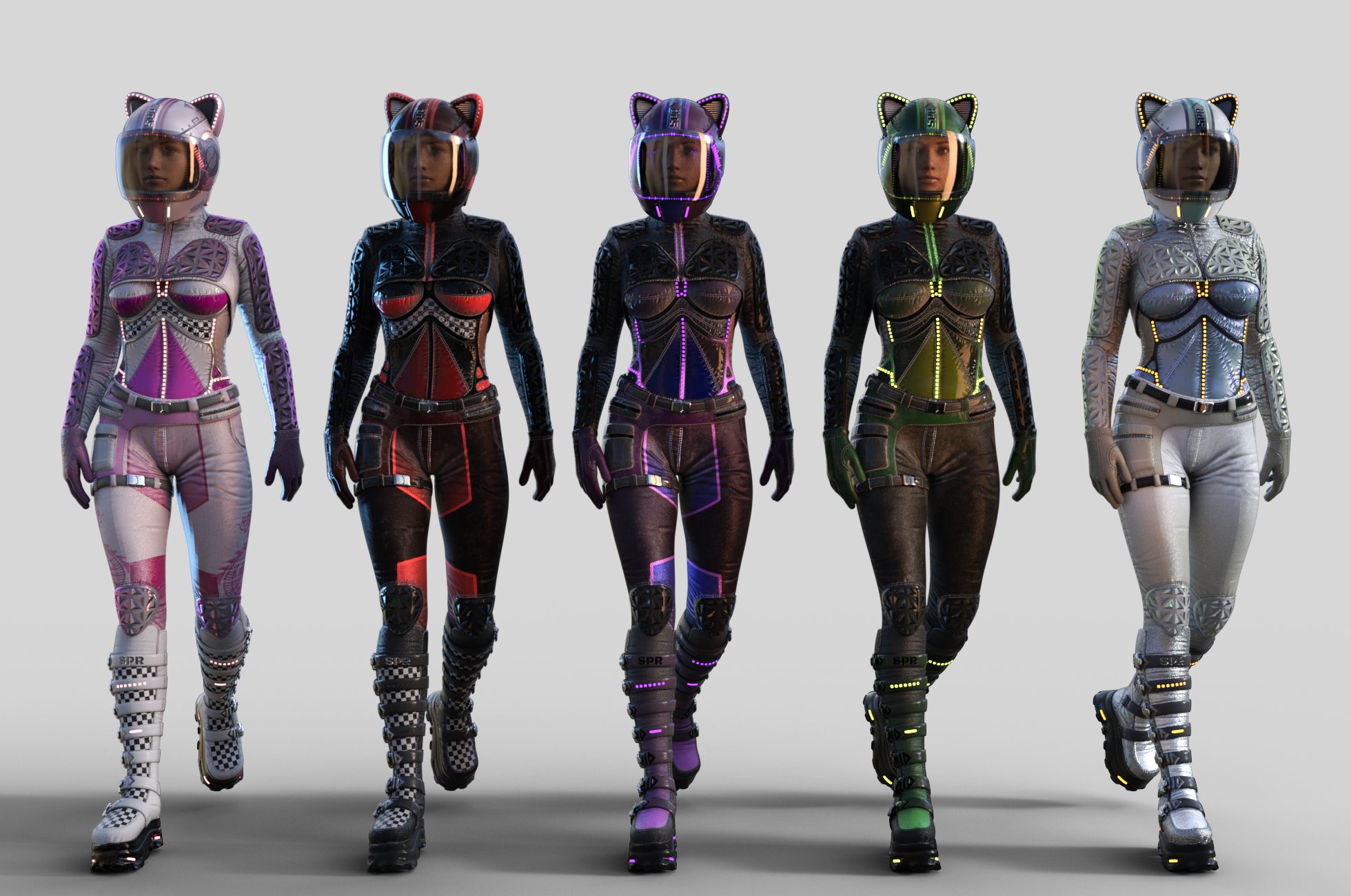 Space Racer Outfit Textures Space Racer Outfit Textures by: Demian, 3D Models by Daz 3D