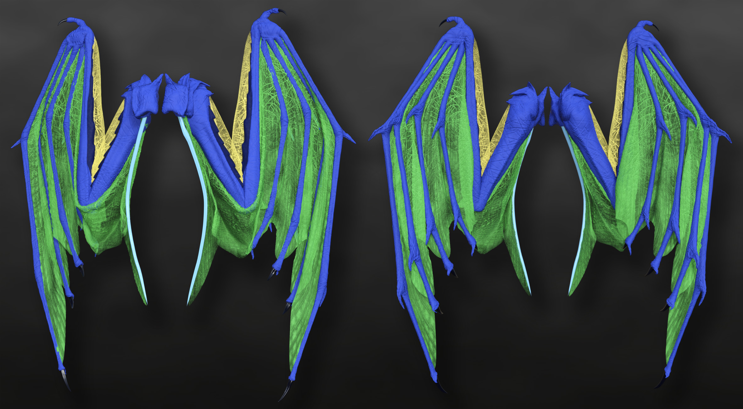 Arki's Wings by: Arki, 3D Models by Daz 3D