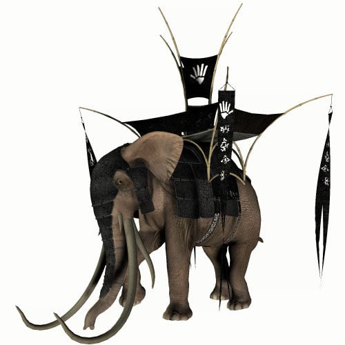 War Howdah Daz 3D