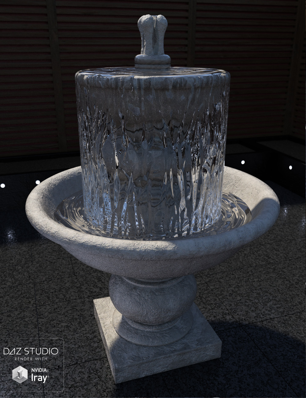 Garden Water Features Vol 2 by: David BrinnenForbiddenWhispers, 3D Models by Daz 3D