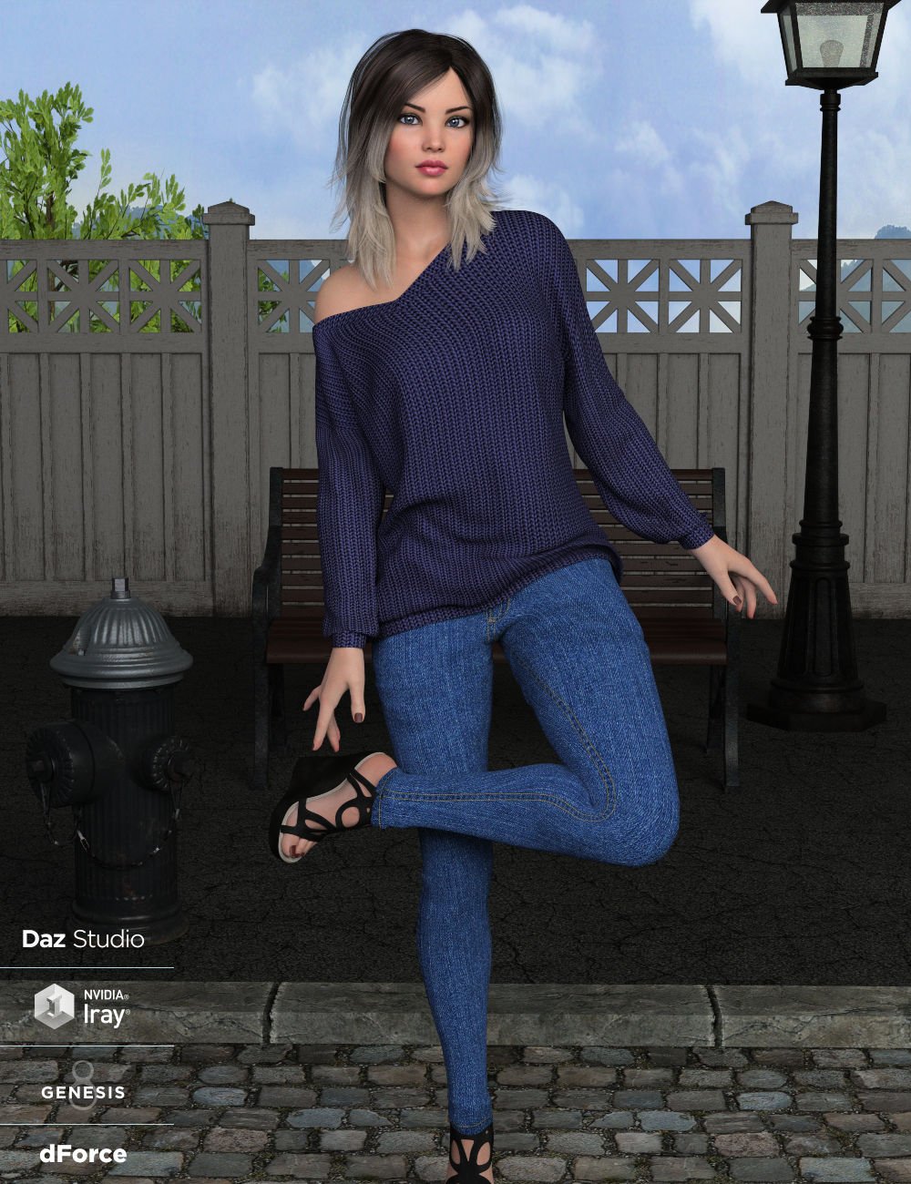 dForce Nora Outfit for Genesis 8 Female(s) dForce Nora Outfit for Genesis 8 Female(s) by: WildDesigns, 3D Models by Daz 3D