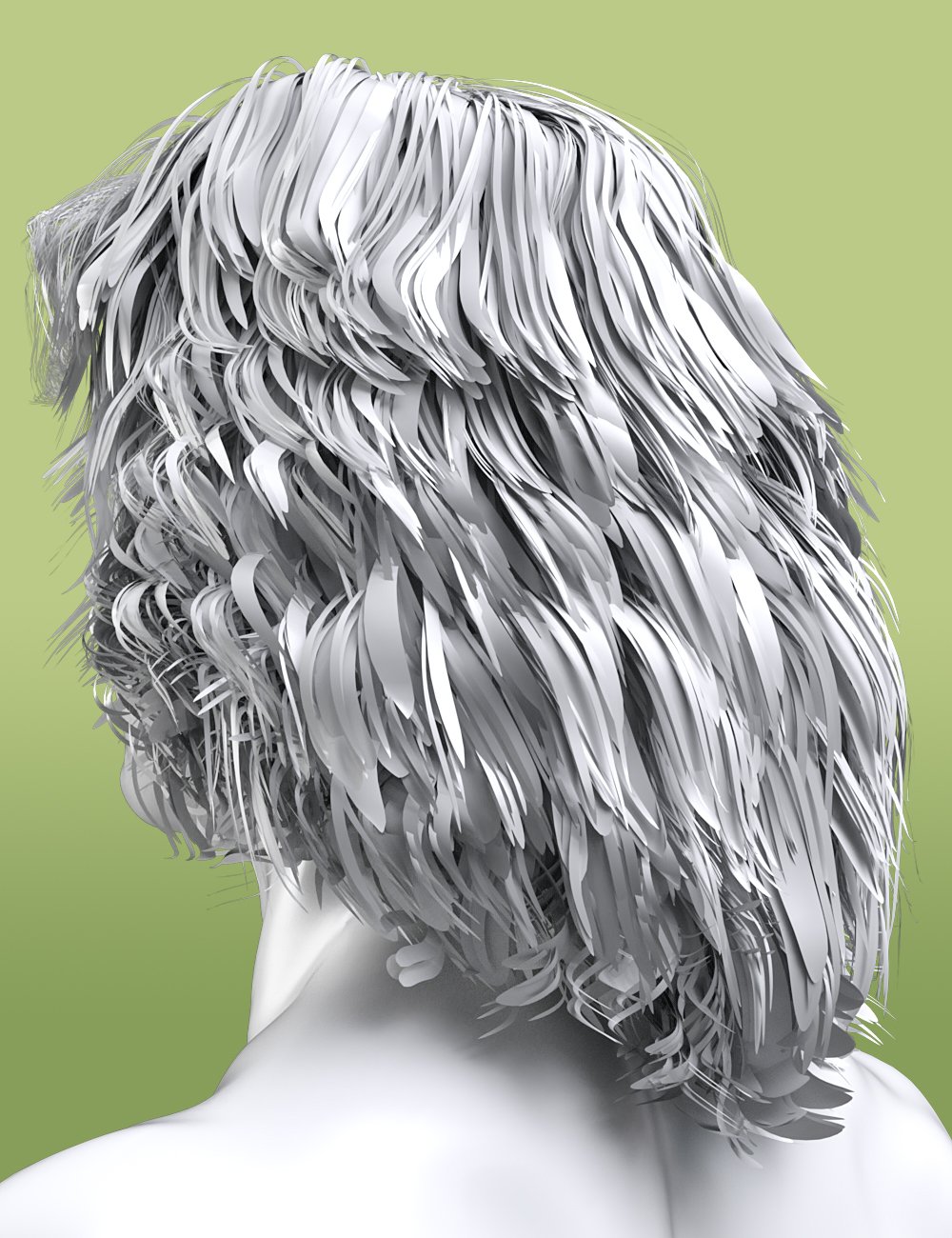 Long Mane Hair for Genesis 3 and 8 Male(s) Long Mane Hair for Genesis 3 and 8 Male(s) by: goldtassel, 3D Models by Daz 3D
