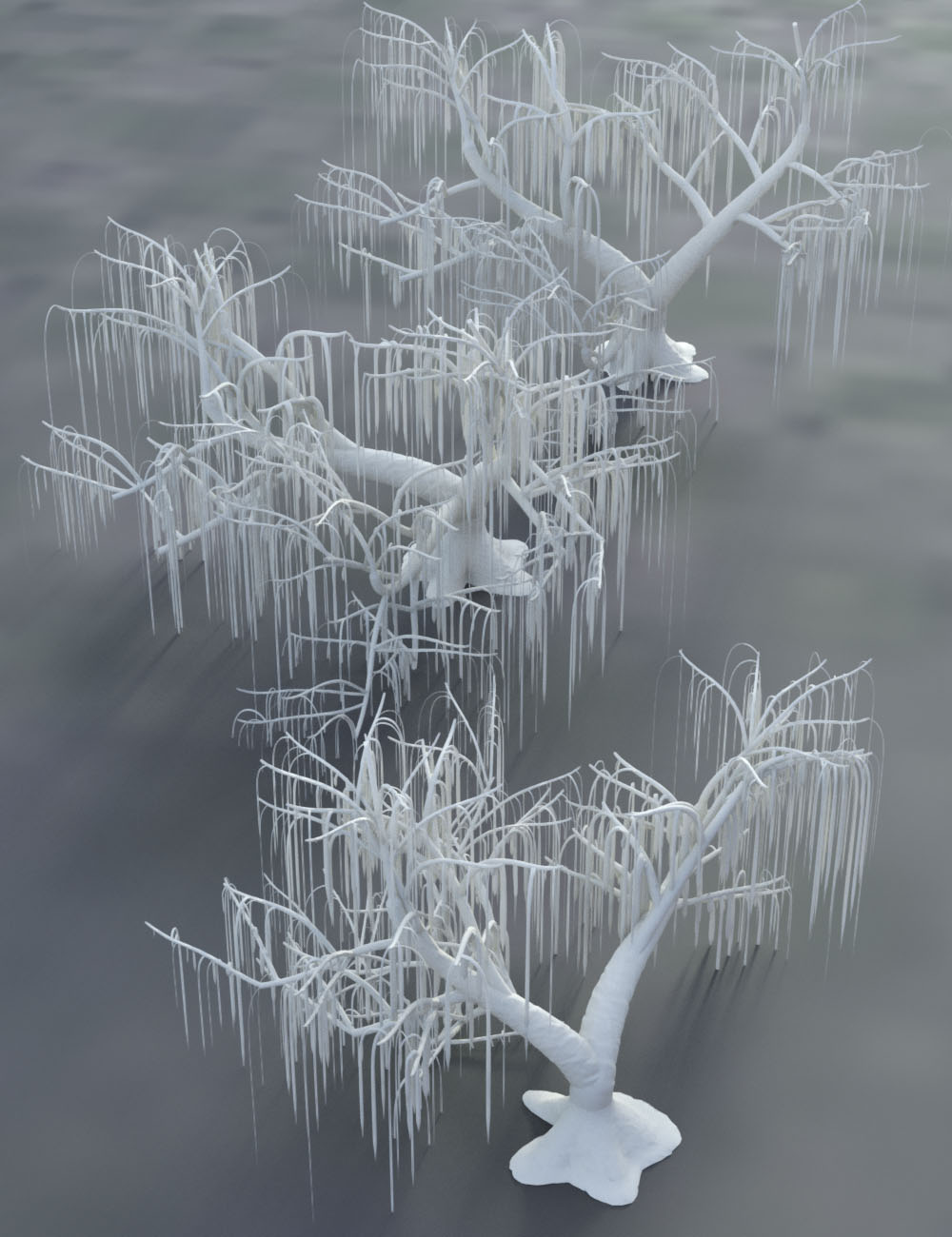 All Hallows Eve Slime Trees by: MartinJFrost, 3D Models by Daz 3D