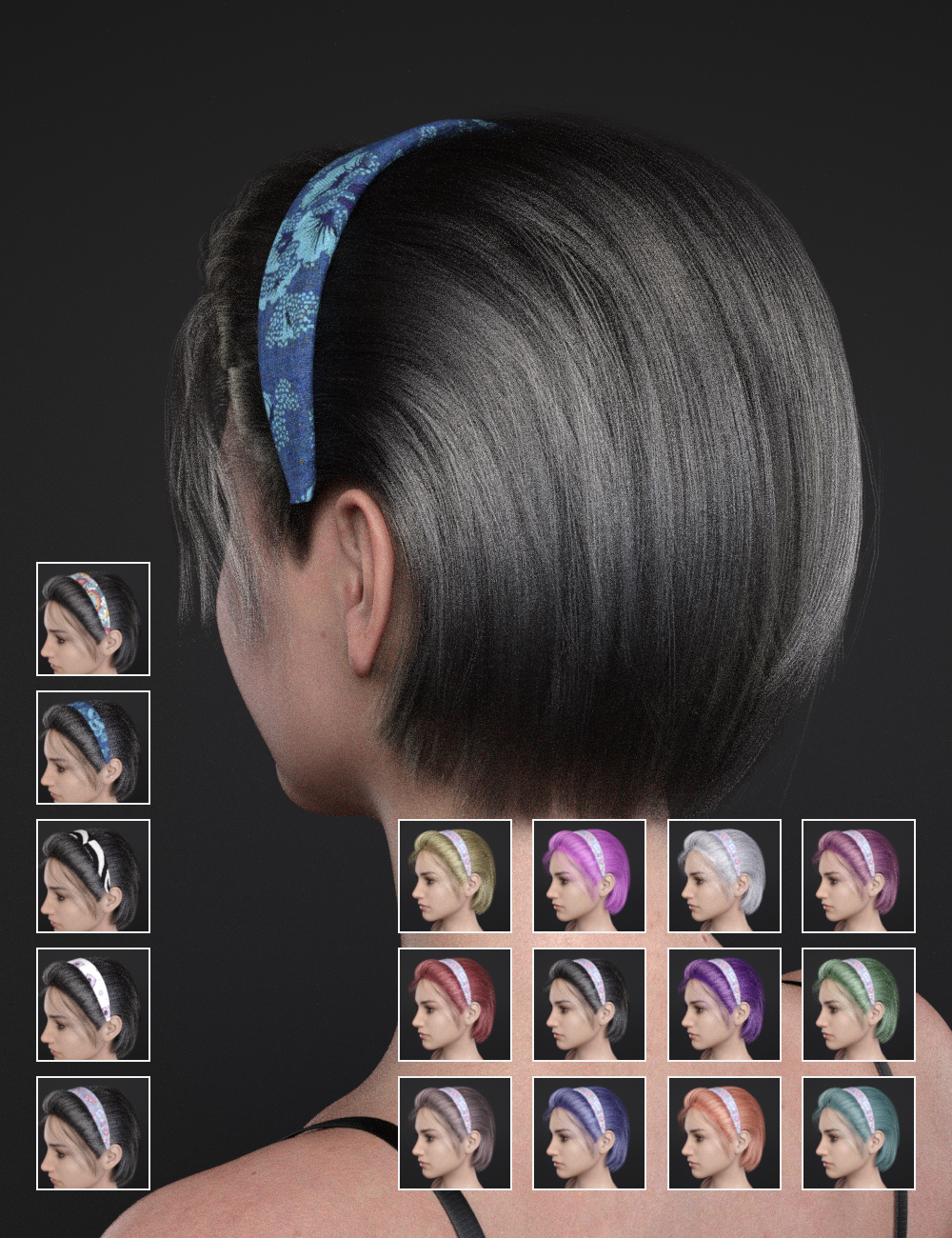 XiaoFang Character and Hair For Genesis 8 Female(s) by: Sprite, 3D Models by Daz 3D
