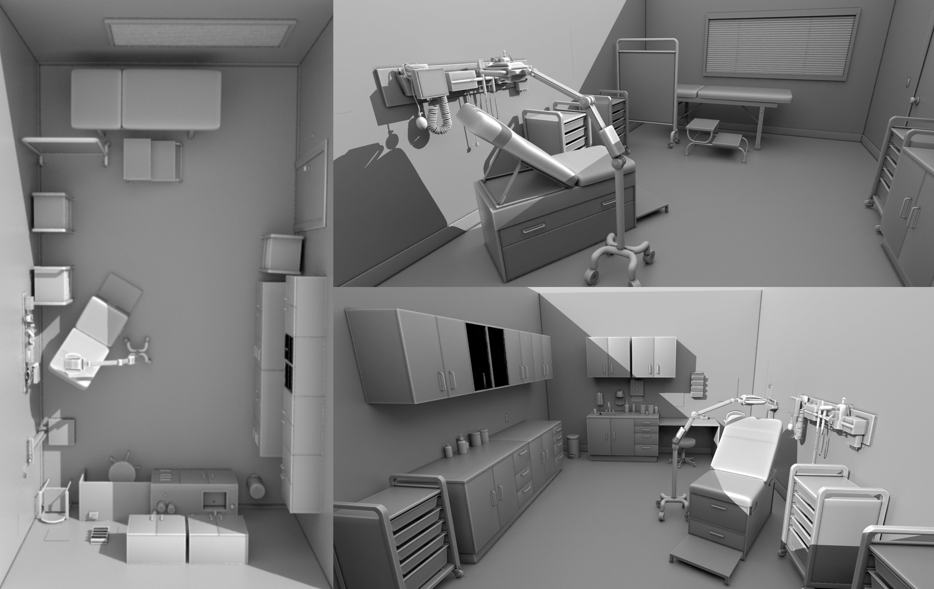 FG Examination Room FG Examination Room by: Fugazi1968, 3D Models by Daz 3D