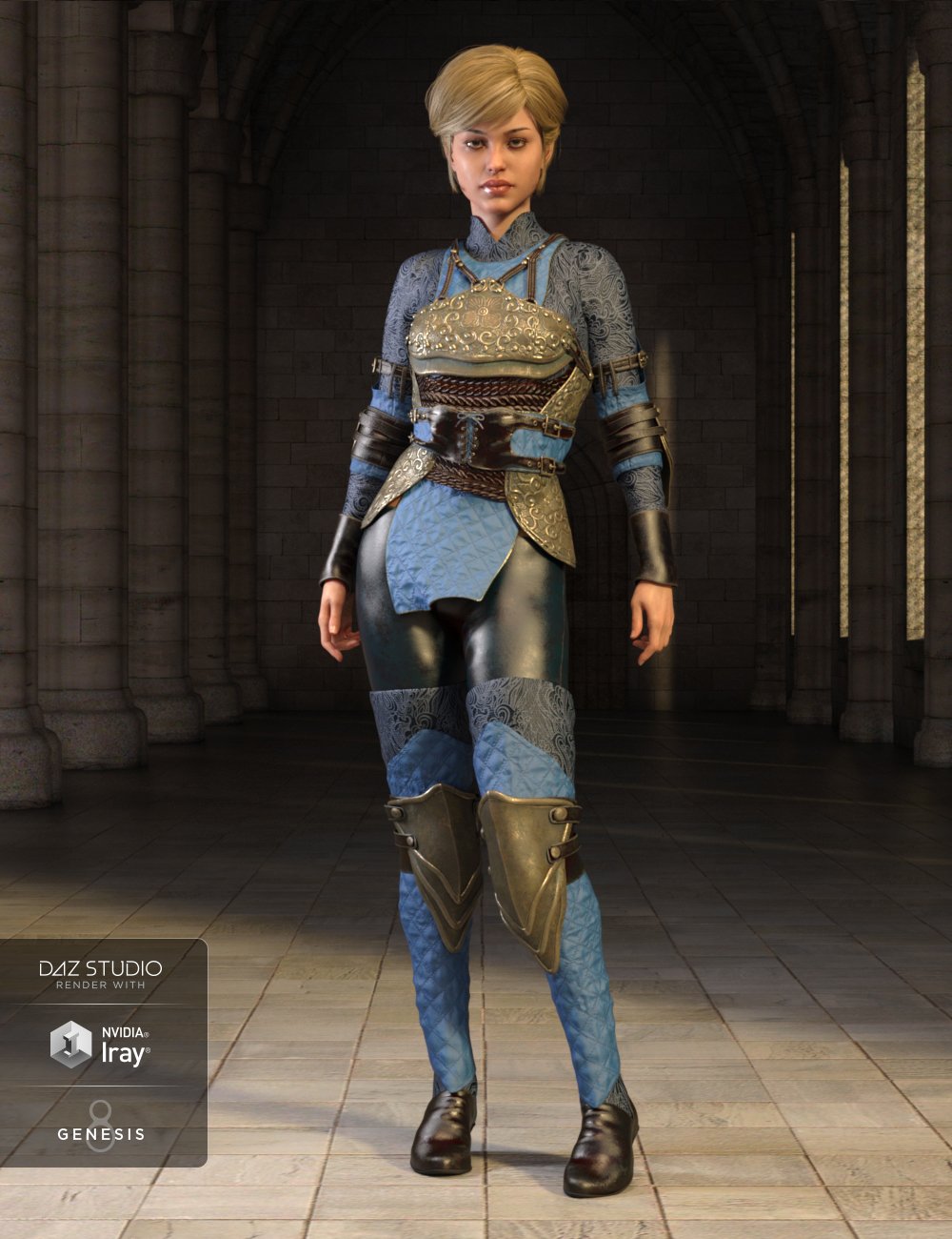 Hounds Guard Outfit Textures by: Moonscape GraphicsSade, 3D Models by Daz 3D