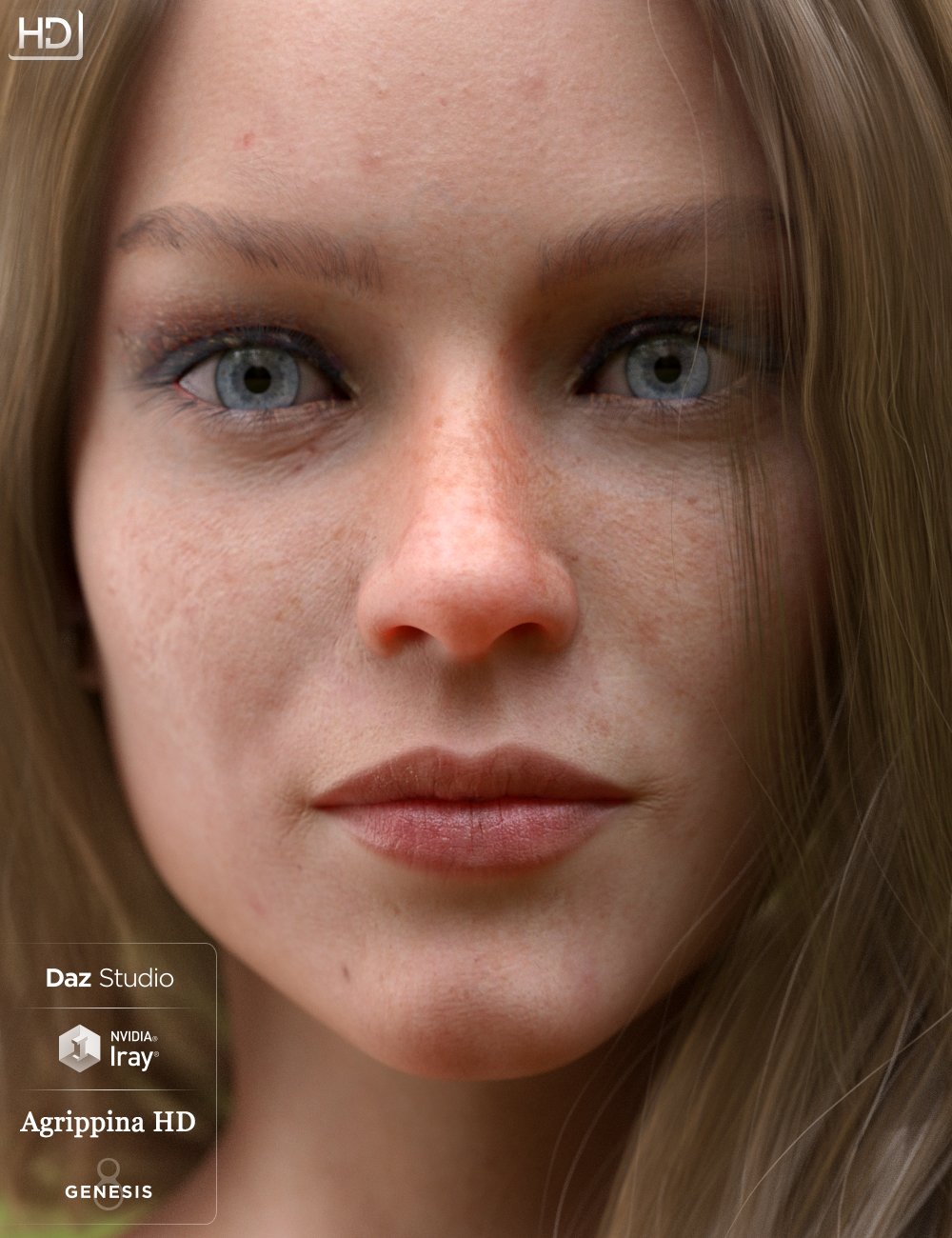 Agrippina HD For Babina 8 | Daz 3D