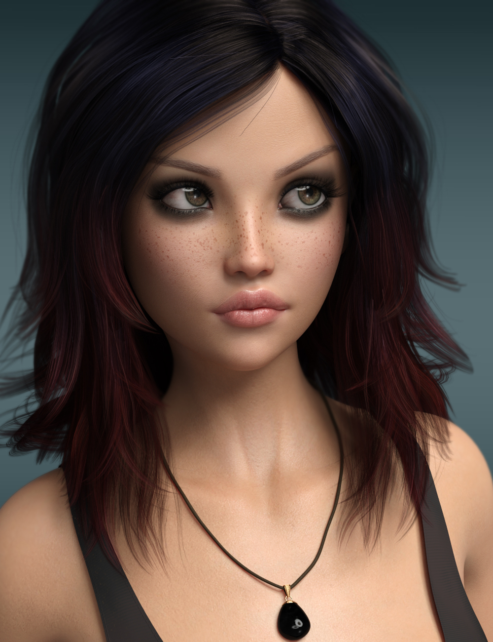 P3D Poppy for Kanade 8 by: P3Design, 3D Models by Daz 3D