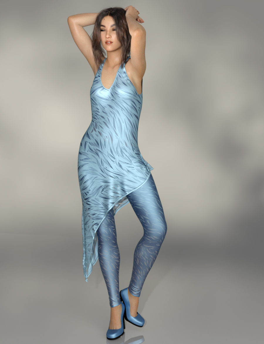 dForce Imogene Outfit for Genesis 8 Female(s) by: PandyGirl, 3D Models by Daz 3D