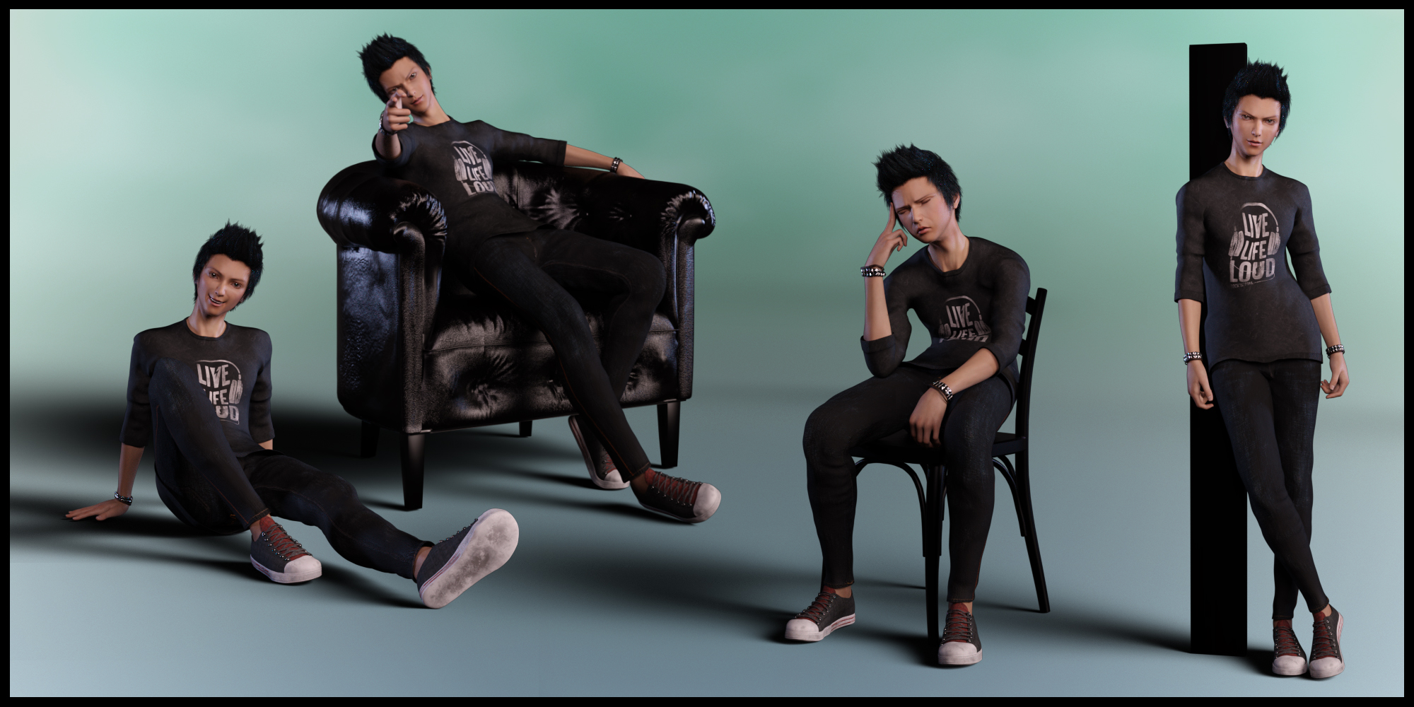 Upscale Poses for Yuzuru 8 and Genesis 8 Male Upscale Poses for Yuzuru 8 and Genesis 8 Male by: lunchlady, 3D Models by Daz 3D